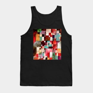 Redgreen and Violet–Yellow Rhythms (1920) by Paul Klee Tank Top
